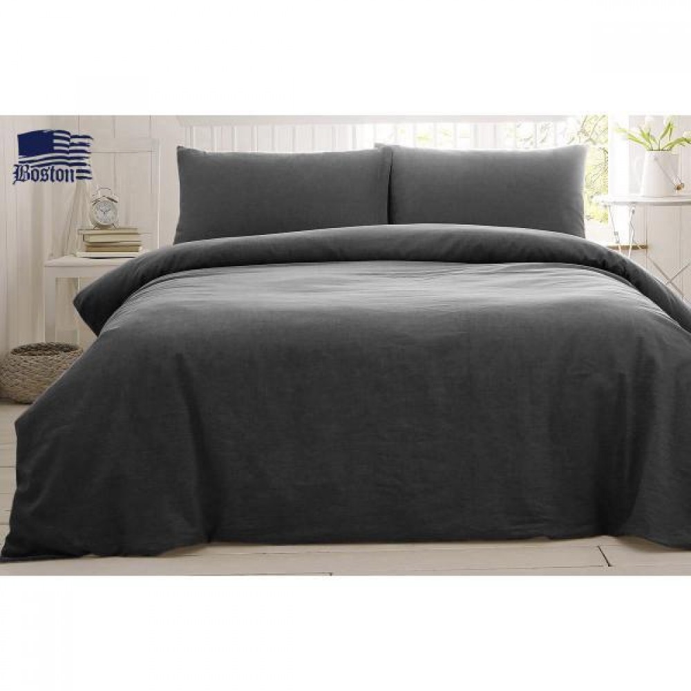 Підковдра Jefferson Sateen Iron Grey BOSTON