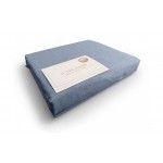 Простирадло натяжне U-TEK Cotton Melange Blue