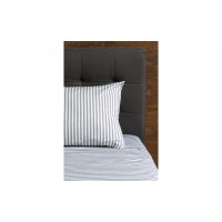 Простирадло натяжне U-TEK Cotton Stripe Cacao 30