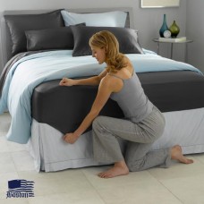 Простирадло натяжне BOSTON Jefferson Sateen Iron Grey 