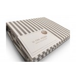 Простирадло натяжне U-TEK Cotton Stripe Cacao 30