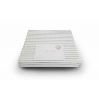 Простирадло натяжне U-TEK Cotton Stripe Grey 20