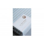 Простирадло натяжне U-TEK Cotton Stripe Blue-Grey 30