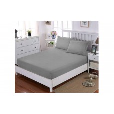 Простирадло натяжне U-TEK Cotton Melange Grey